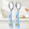 Stainless Steel Spoon & Fork Set with Travel Case – Portable & Durable Cutlery