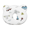 Newborn memory foam pillow for flat head support