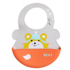 Soft Silicone Baby Bib with Food Crumb Catcher – Easy to Wipe & Clean