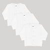 Front Open Full Sleeves Cotton Vest – Pack of 3 for Babies