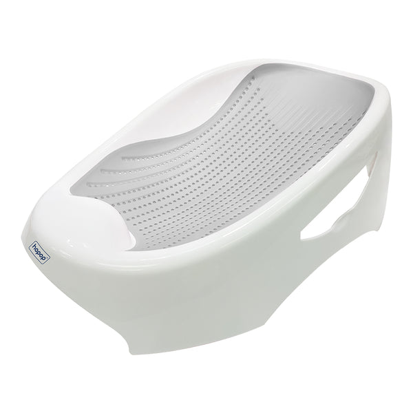 Baby Bath Seat for 0 to 6 Months, Anti-Skid Infant Bather with Quick-Drain Mesh
