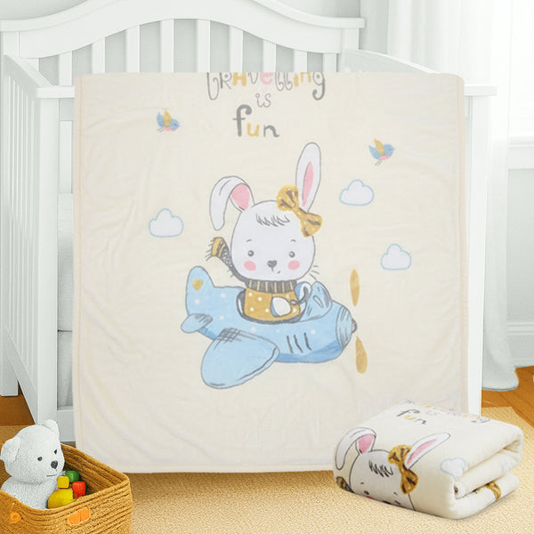 Soft & Warm Baby Blanket – Cozy, Lightweight & Gentle on Skin