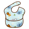 Easy-Clean Waterproof Crumb Catcher Baby Bib