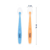 Soft Tip Silicone Feeding Spoons for Baby - 2 Pack
