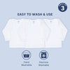 Baby Envelope Neck Full Sleeve Cotton Vest – Pack of 3