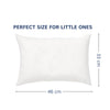 Soft & Breathable Premium Cotton Toddler Pillow with Pillowcase