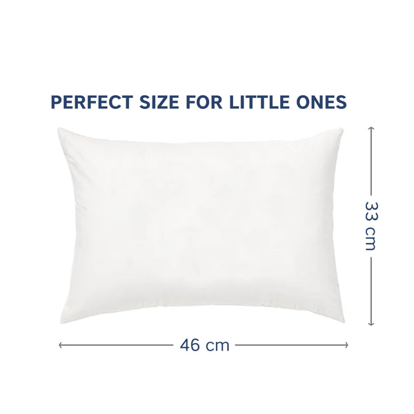Soft & Breathable Premium Cotton Toddler Pillow with Pillowcase