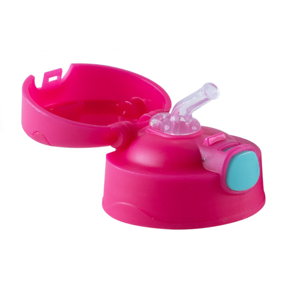 Hopop Spare Part - Water Bottle Replacement Flip Cap with Straw