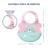 Easy Clean Crumb Catcher Silicone Bib – Waterproof Feeding Bib for Babies