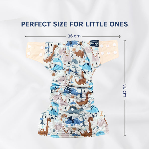 Reusable and Washable Baby Cloth Diapers – Pack of 2