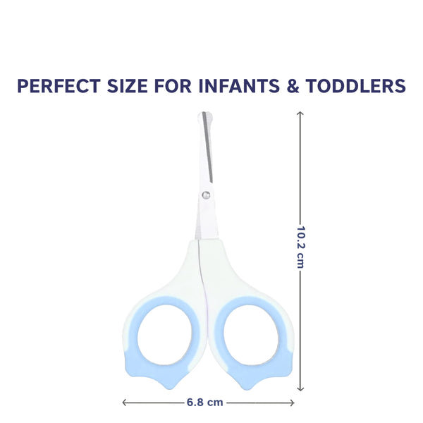 Baby Safety Nail Scissors with Rounded Head - hopop.in