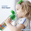 Insulated Stainless Steel Sipper Water Bottle for Kids - 480 ml