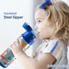 Insulated Stainless Steel Sipper Water Bottle for Kids - 480 ml