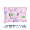 Soft & Breathable Premium Cotton Toddler Pillow Cover