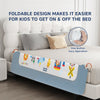Secure sleep baby bed rail guard for toddlers and infants