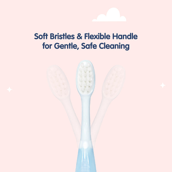 Extra Soft Baby Toothbrush for 6–36 Months | Gentle Milk Teeth & Gum Care