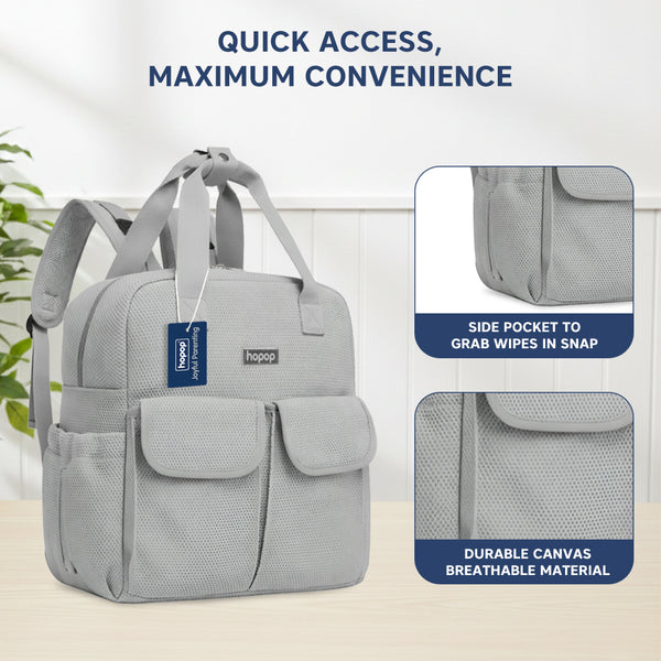 Baby Diaper Backpack with Changing Mat