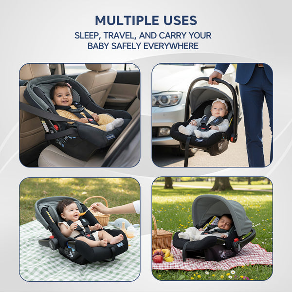 4 in 1 Multi-Purpose Comfy Infant Car Seat for Baby