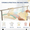 Adjustable Anti-Slip Hangers for Baby & Kids Clothes – Pack of 12