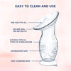 Natural Fit Silicone Manual Breast Pump – Gentle & Portable