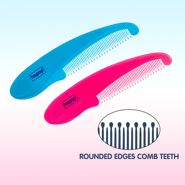 Hopop Baby Rounded Teeth Hair Comb, Safe & Gentle