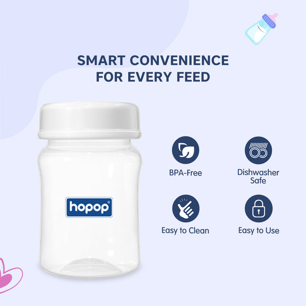 Breast Milk Storage Bottles 100% BPA Free - 150 ml