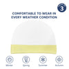 Soft & Comfortable Cotton Baby Caps - Pack of 3