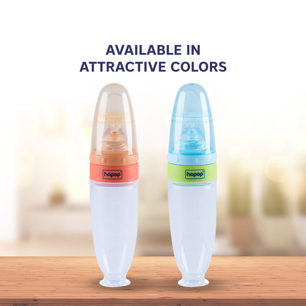 Soft Squeezy Silicone Food Feeder-90 ml - hopop.in