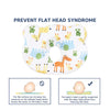 Memory Foam Baby Head Shaping Pillow