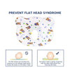 Memory Foam Baby Head Shaping Pillow