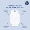 Baby Cotton Round Neck Sleeveless Romper -Pack of 3