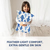 "Premium soft toddler pillow – gentle cotton with pillowcase included"