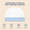 Hopop Soft & Comfortable Cotton Baby Caps