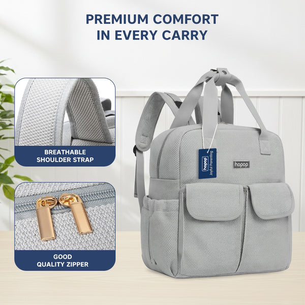 Baby Diaper Backpack with Changing Mat