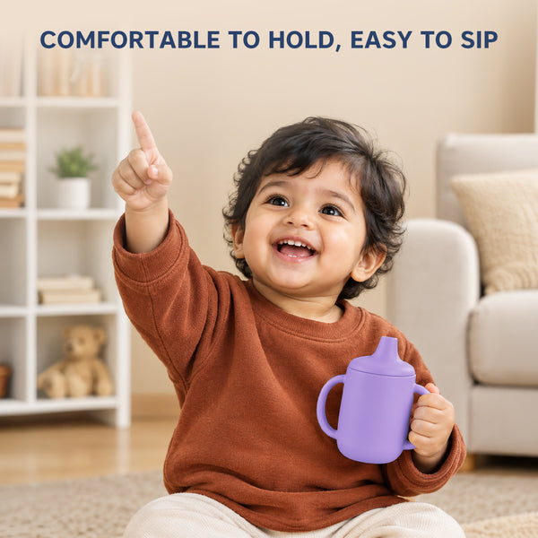 3-in-1 Sipper Cup with Spout & Straw - 210ml