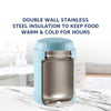 Stainless Steel Insulated Food Jar for Kids - hopop.in