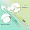 Soft Tip Silicone Feeding Spoons for Baby - 2 Pack