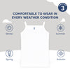 Baby Girl’s Sleeveless Cotton Camisole Vest – Pack of 3
