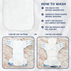 Soft and Comfortable Cloth Diapers for Babies – Pack of 2, Reusable