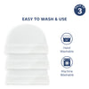 Soft & Comfortable Cotton Baby Caps - Pack of 3 ( White)