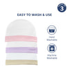 Soft & Comfortable Cotton Baby Caps - Pack of 3