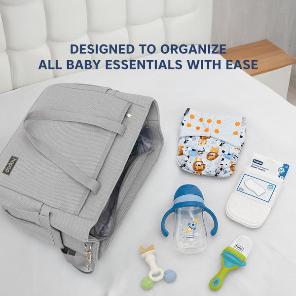 Tote Diaper Bag with Changing Mat