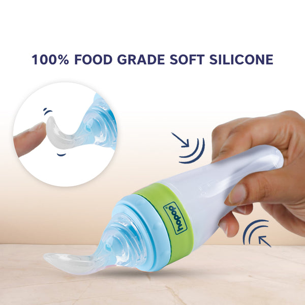 Soft Squeezy Silicone Food Feeder-90 ml - hopop.in