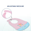 Waterproof Silicone Baby Bib with Crumb Catcher Pocket