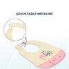Waterproof Silicone Baby Bib with Crumb Catcher Pocket