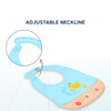 Waterproof Silicone Baby Bib with Crumb Catcher Pocket