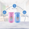 Soft Plush Hosiery Baby Feeding Bottle Cover with Easy to Hold Strap - hopop.in