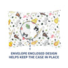 Soft & Breathable Premium Cotton Toddler Pillow with Pillowcase