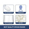 Soft Squeezy Silicone Spoon Food Feeder for Babies