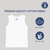Baby Round Neck Sleeveless Vest for 3-6 Months - Pack of 3